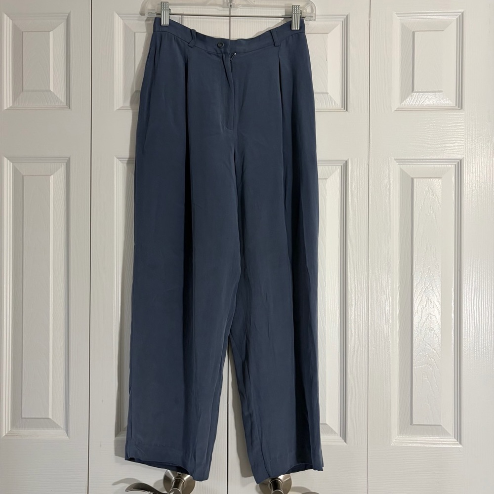 Charter Club Women's Slate Blue Dress Pants